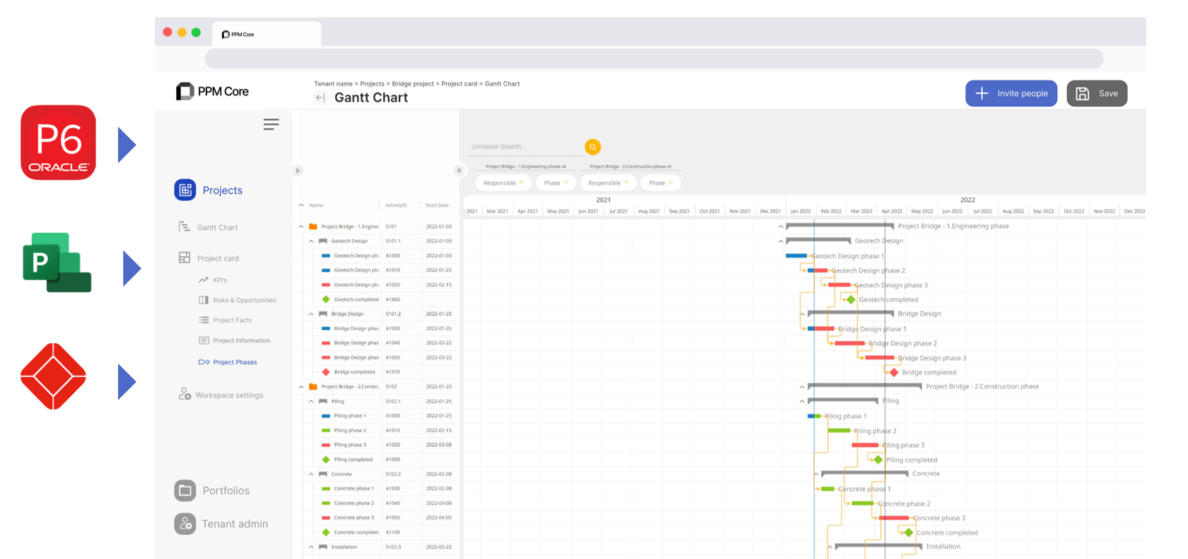 view project data with universal viewer